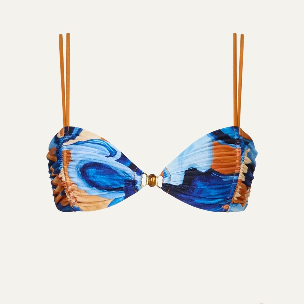 Bydee: ISCHIA BIKINI TOP IN AZUL